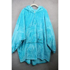 The Comfy Faux Fur Plush Hooded Robe-OS-Hand Warmer-Oversized-Very Soft